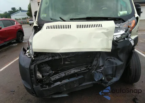 2021 Ram Promaster 2500 High Roof 159 Wb from USA, damaged, VIN 3C6LRVDG4ME527924